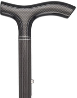 Ultra-Light Mini Folding Carbon Fiber Cane - Adjustable Fritz Superlite Carbon Fiber Walking Canes - Tophatter Daily Deals
