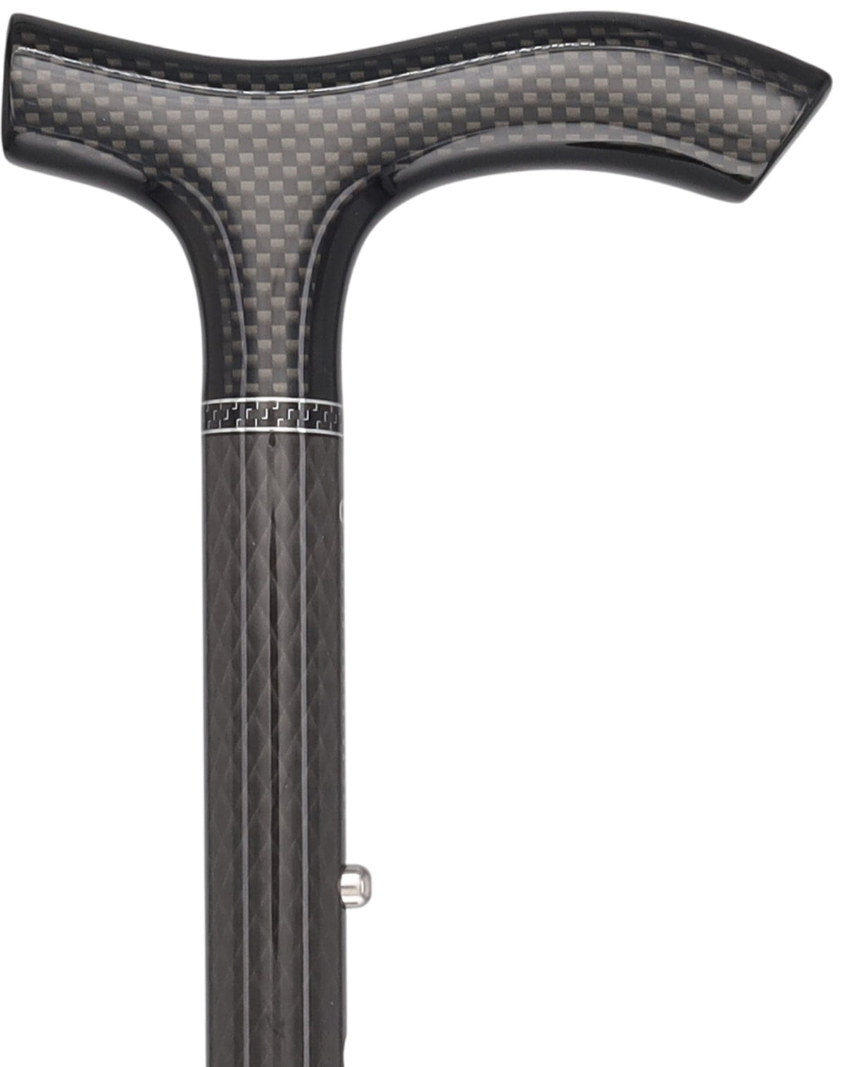 Ultra-Light Mini Folding Carbon Fiber Cane - Adjustable Fritz Superlite Carbon Fiber Walking Canes - Tophatter Daily Deals