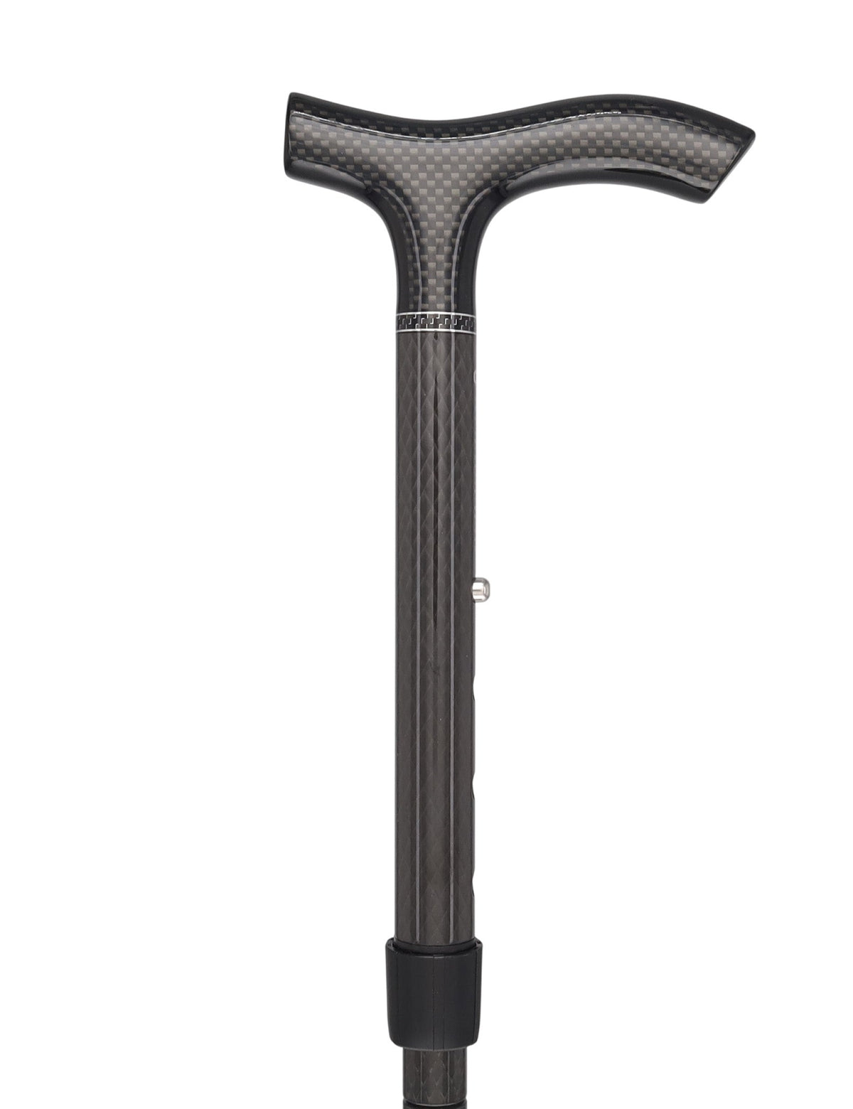Ultra-Light Mini Folding Carbon Fiber Cane - Adjustable Fritz Superlite Carbon Fiber Walking Canes - Tophatter Daily Deals