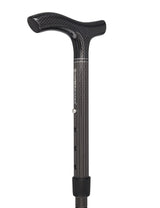 Ultra-Light Mini Folding Carbon Fiber Cane - Adjustable Fritz Superlite Carbon Fiber Walking Canes - Tophatter Daily Deals