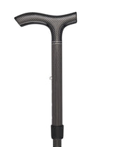 Ultra-Light Mini Folding Carbon Fiber Cane - Adjustable Fritz Superlite Carbon Fiber Walking Canes - Tophatter Daily Deals