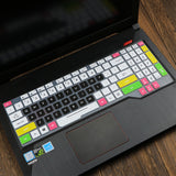 ASUS Flight Laptop Keyboard Protective Film Cover Colorful blue 0 - Tophatter Daily Deals