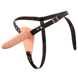Soft Touch Silicone Rechargeable Strap-On – 5.75 Inch Vibrating Strap-On > Dildos > Strap On Dildos - Tophatter Daily Deals