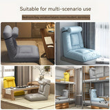 Sofa Foldable Single Tatami Lounge Chair Floor Chairs - Tophatter Daily Deals