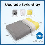 Adult single sleeping pillow Grey 0 - Tophatter Daily Deals