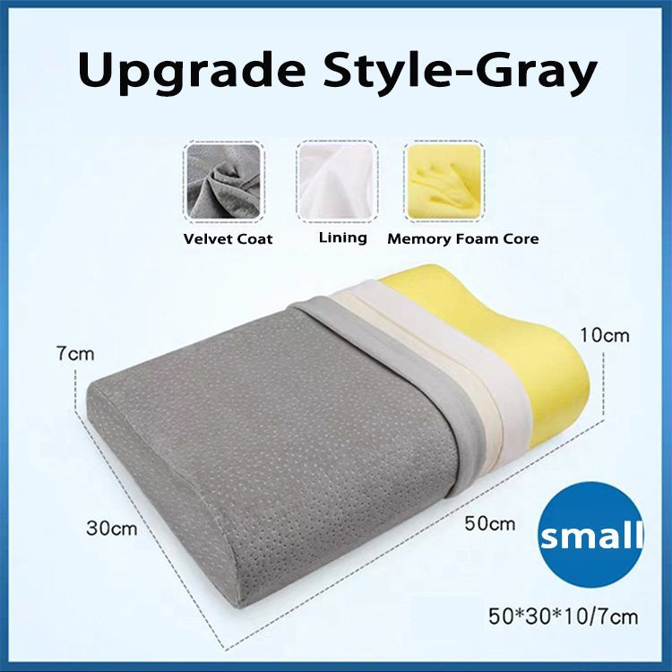 Adult single sleeping pillow Grey 0 - Tophatter Daily Deals