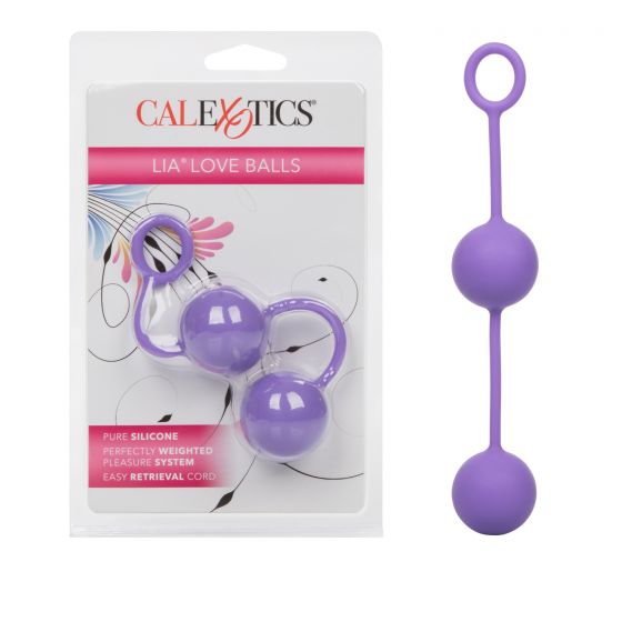 Lia Love Balls in Purple Kegel Balls - Tophatter Daily Deals