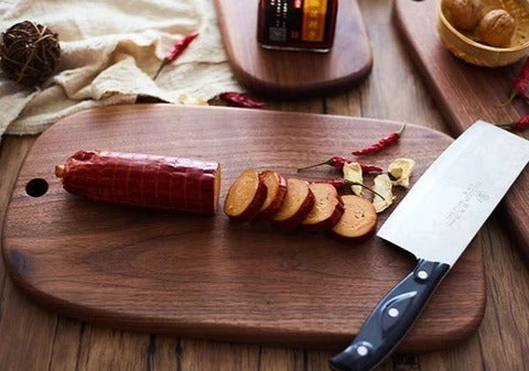 Black Walnut Chopping Board 0 - Tophatter Daily Deals