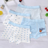 Boys Cartoon Cotton Boxer Shorts Suit Basketball kid 0 - Tophatter Daily Deals