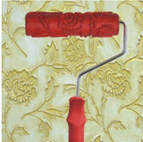 7 Inch Liquid Wallpaper Roller Brush Paint Printing Tool Red 0 - Tophatter Daily Deals