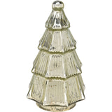 Gold Glass Christmas Tree | Freestanding Mottled Gold Tree Ornament - 20cm Ornament - Tophatter Daily Deals