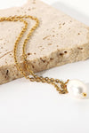 Freshwater Pearl Pendant Necklace Necklaces - Tophatter Daily Deals