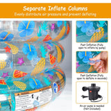 59x21" Inflatable Swimming Pool Outdoor Recreation - Tophatter Daily Deals