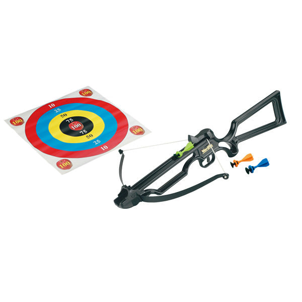 Archery Toy Crossbow with Sucker Darts Black - TOPHATTER'S ARMORY DEALS Collectible Weapons - Tophatter Daily Deals