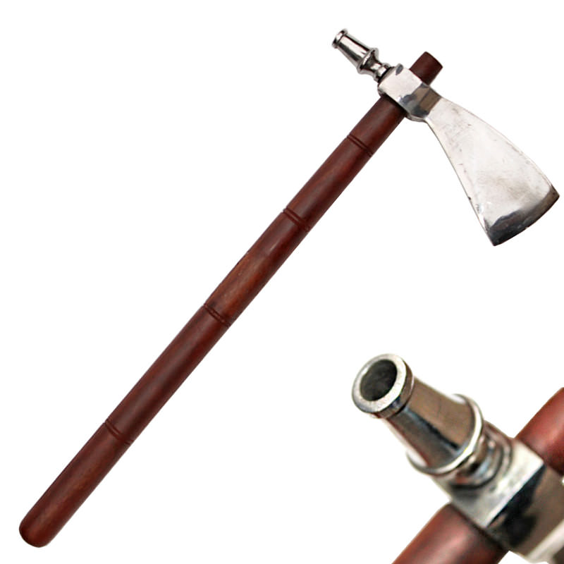 16.5 Inches Pipe Traditional Ceremonial Axe - TOPHATTER'S ARMORY DEALS Collectible Weapons - Tophatter Daily Deals