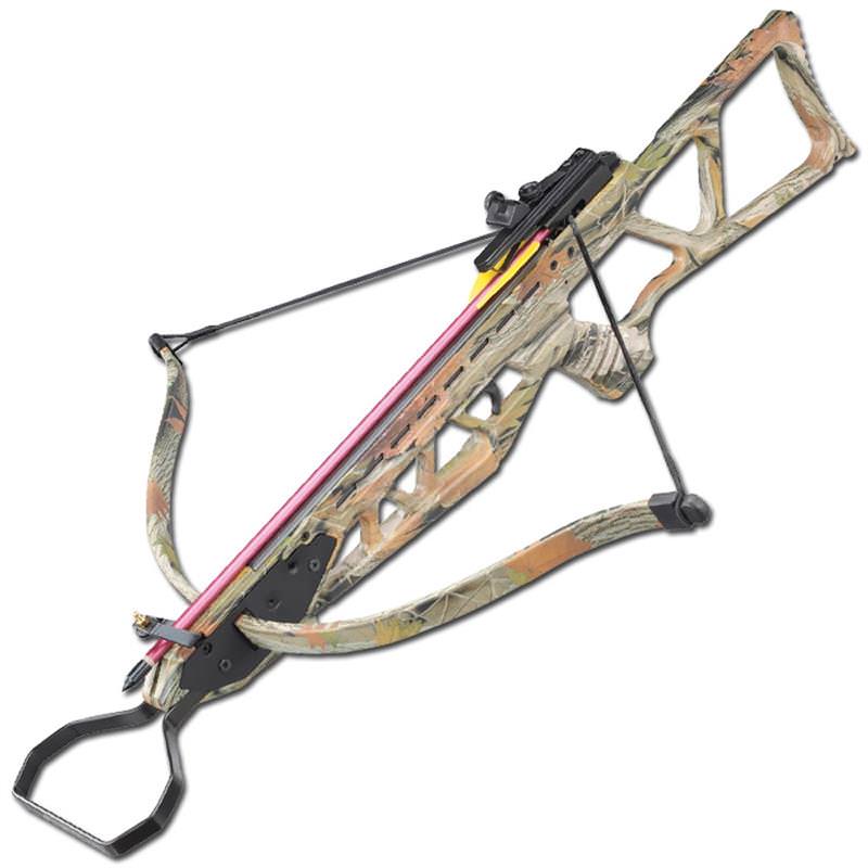 Foldable Ranger 130 lbs Crossbow Camouflage - Tophatter's Guns'N'Weapons Store Collectible Weapons - Tophatter Daily Deals