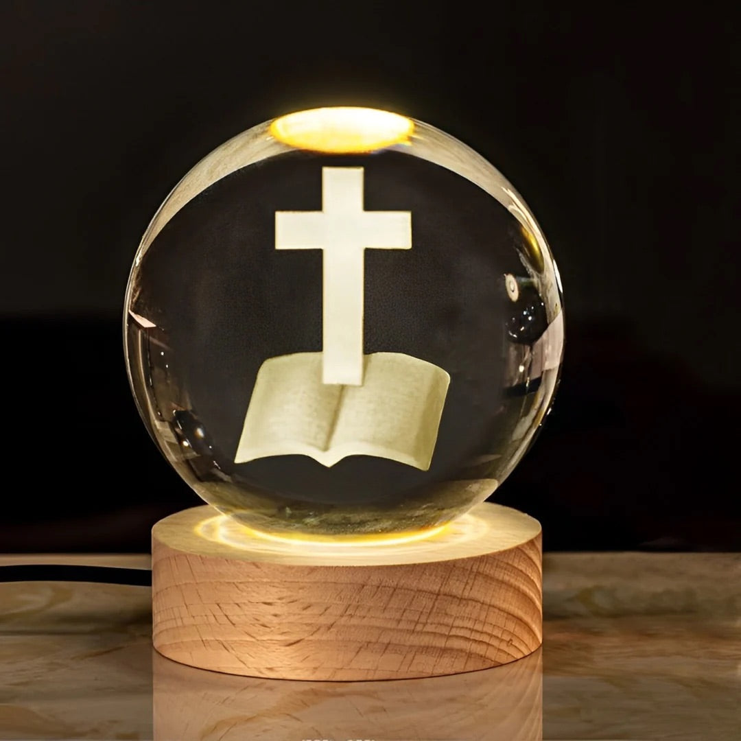 Christian Lamp Bible - Tophatter Daily Deals