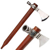 Tomahawk Peace Pipe Axe 18 Inches Overall Hatchet - Tophatter's Army Products & Self Defense Collectible Weapons - Tophatter Daily Deals