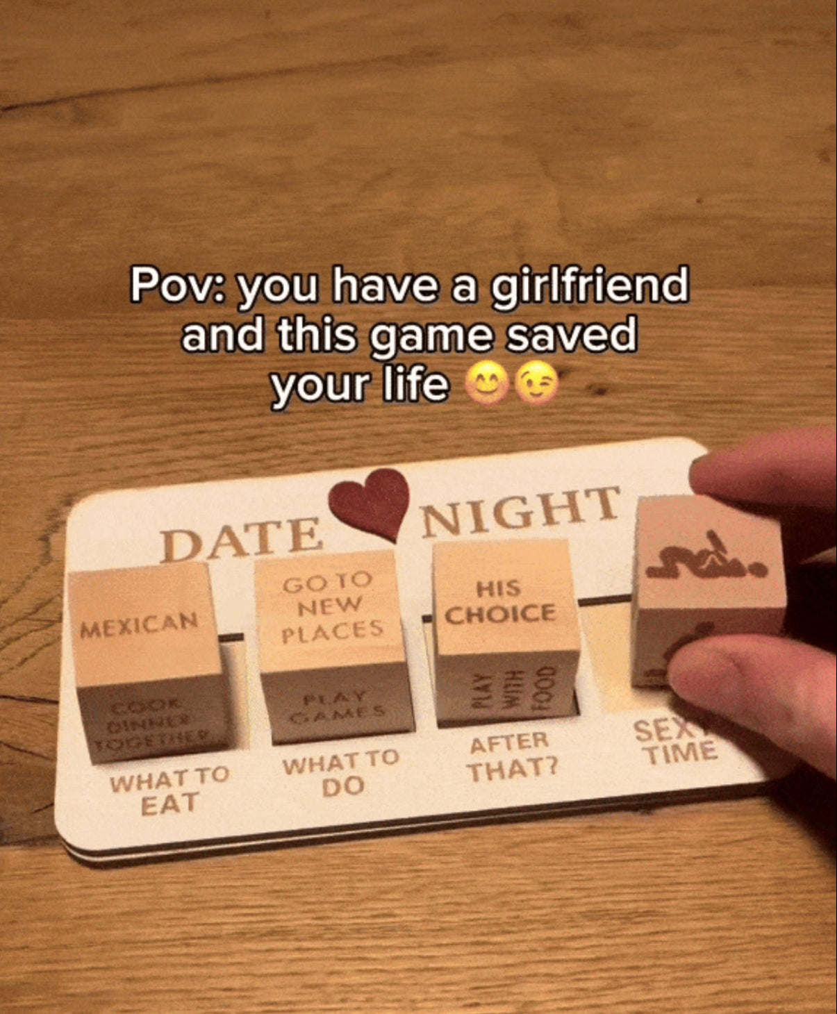 Spice Dice™️ - 5 Dice Date Night Game for Couples Couples Games & Dice - Tophatter Daily Deals