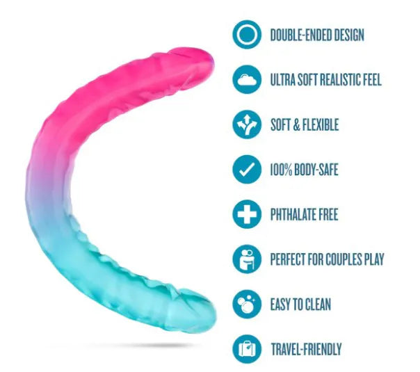 B Yours Candy Papi Sugar Stud – Flexible Double Dong Vibrator > Dildos > Double Dildos - Tophatter Daily Deals