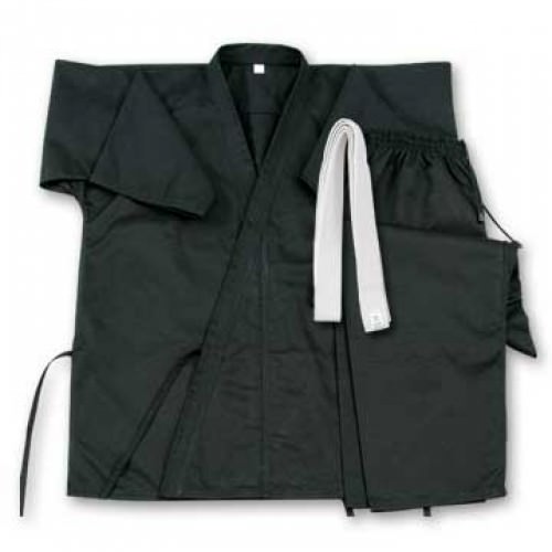 12 oz Heavy Weight 100% Cotton Karate Uniform With Belt Size 6 Collectible Weapons - Tophatter Daily Deals
