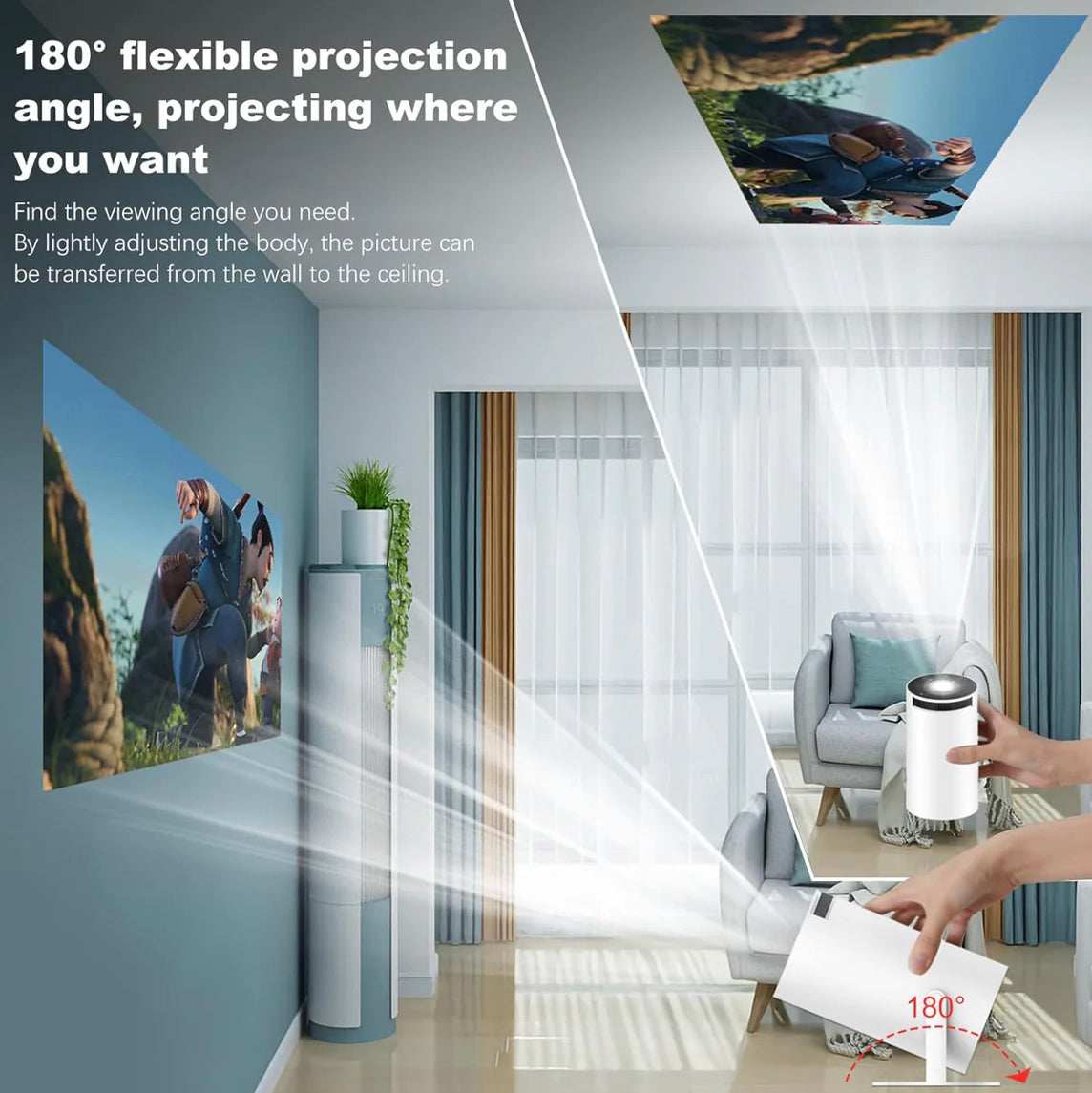 Home Projector - Tophatter Daily Deals
