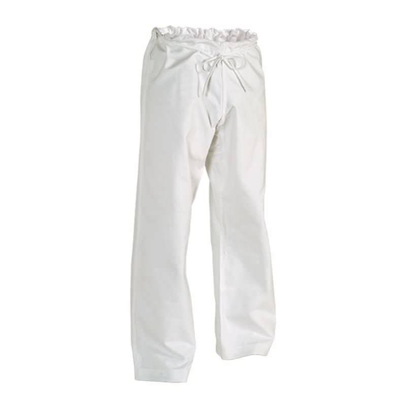 12 oz Heavy Weight Cotton Karate Pants White Size 3 Collectible Weapons - Tophatter Daily Deals