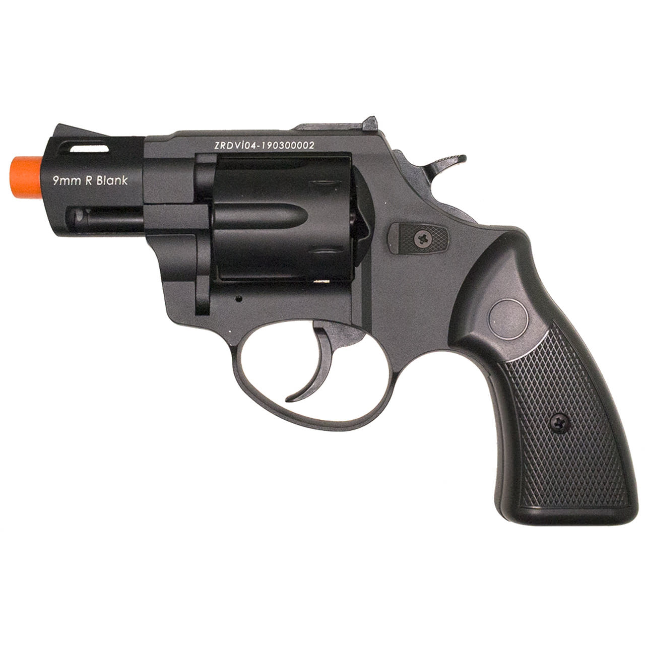 Zoraki R2 2" Barrel - Front Firing Blank Gun Revolver Black Collectible Weapons - Tophatter Daily Deals