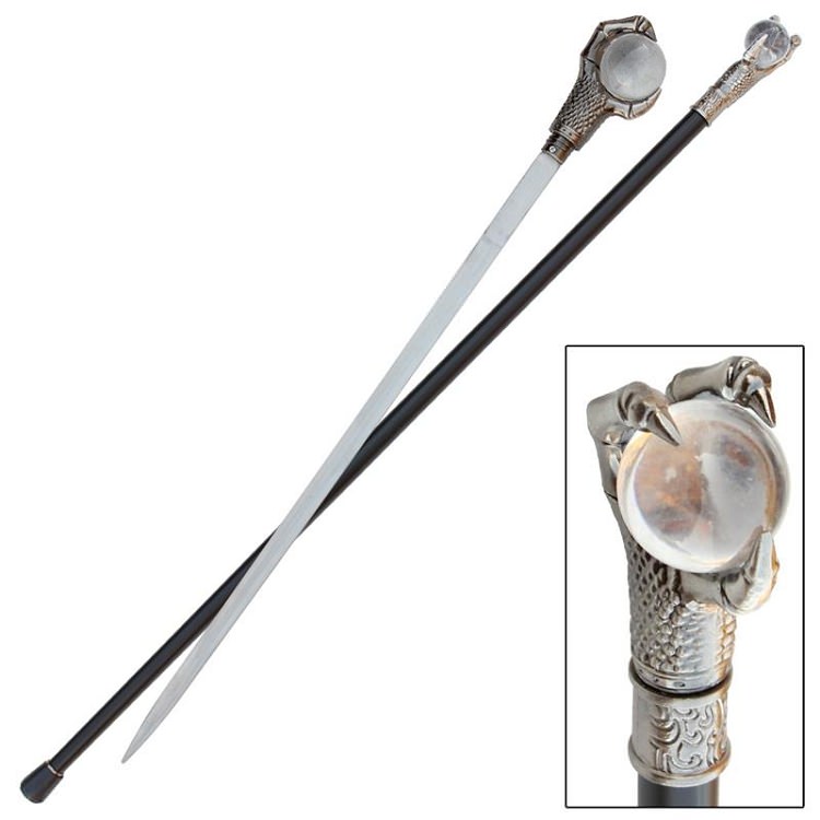 Dragon Master of Protection Walking Sword Cane - Tophatter's Guns'N'Weapons Store Collectible Weapons - Tophatter Daily Deals