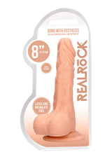 RealRock 8 Inch Realistic Dong with Testicles – Lifelike Dildo > Dildos > Realistic Dildos - Tophatter Daily Deals