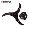 Futuristic Trio Blade Spring Assisted Cyclone Style Knife Black Collectible Weapons - Tophatter Daily Deals