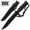 Day Zero Survival Military Bowie Camping Hunting Tactical Rescue Knife - TOPHATTER'S ARMORY DEALS Collectible Weapons - Tophatter Daily Deals