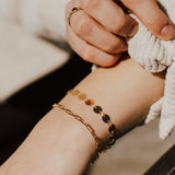 Chloe Gold Filled Coin Bracelet Bracelets - Tophatter Daily Deals
