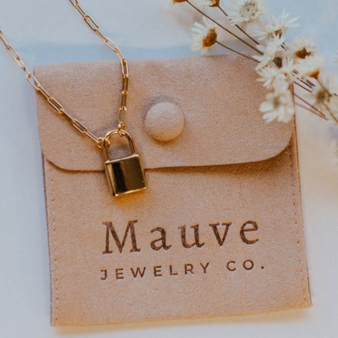 Newport Gold Filled Lock Necklace Necklaces - Tophatter Daily Deals