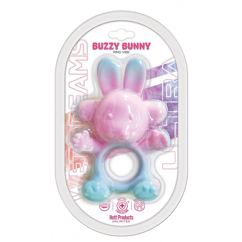 Buzzy Bunny Ring Vibrator 20 Frequencies > Cock Ring > Vibrating - Tophatter Daily Deals