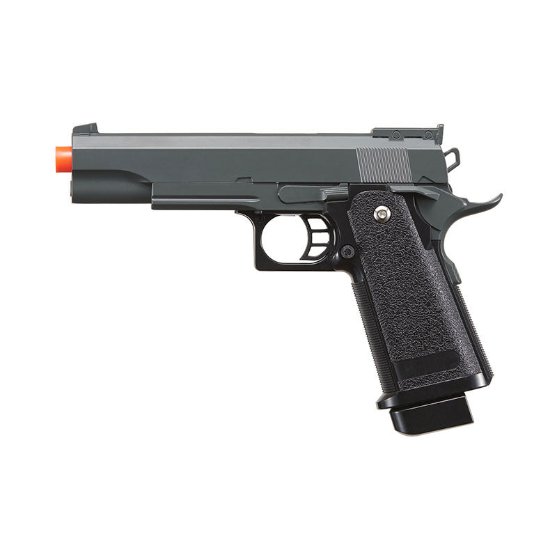 G6 Airsoft Spring Pistol Colt 1911 Replica Metal Gun FPS M9 Gray Collectible Weapons - Tophatter Daily Deals