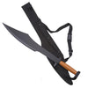 Greek Fighting Spartan War Sword with Black Blade and Shoulder Scabbard - TOPHATTER'S ARMORY DEALS Collectible Weapons - Tophatter Daily Deals