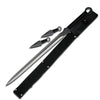 Three Piece Black Ninja Sword Kunai Throwing Knife Set - TOPHATTER'S ARMORY DEALS Collectible Weapons - Tophatter Daily Deals