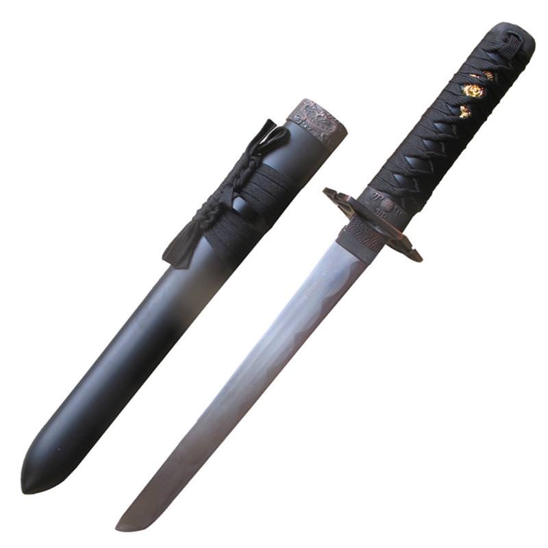 Dragon Ninja Warrior Tanto Sword - Tophatter's Guns'N'Weapons Store - FREE SHIPPING Collectible Weapons - Tophatter Daily Deals