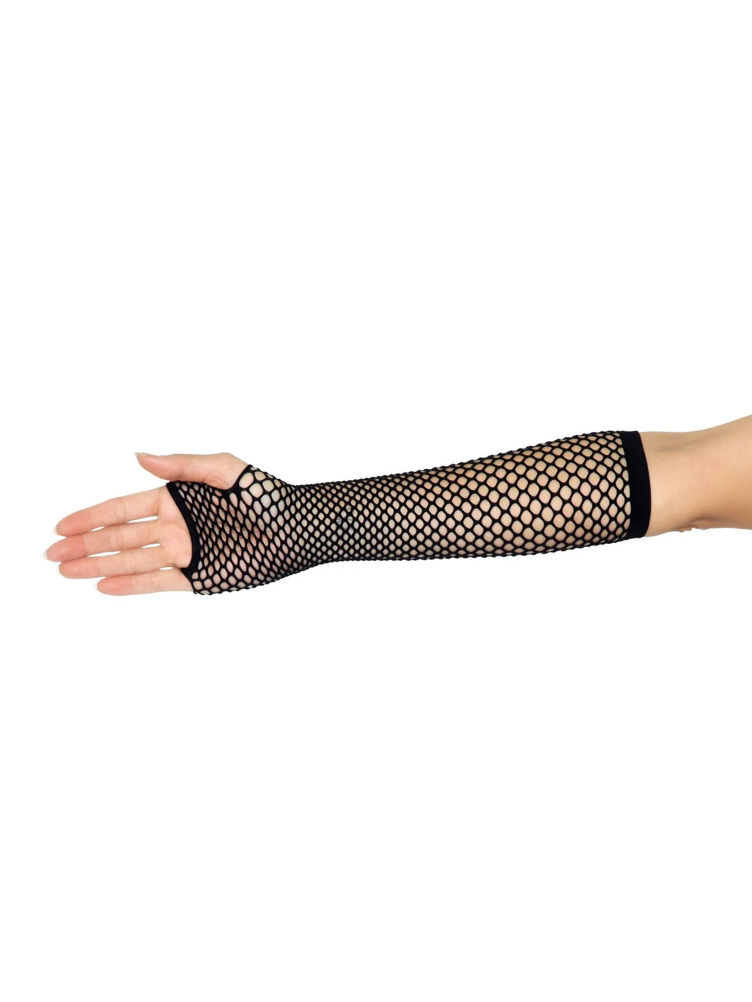 Leg Avenue Triangle Net Fingerless Gloves – Costume Accessory Gloves > Clothes > Accessories - Tophatter Daily Deals