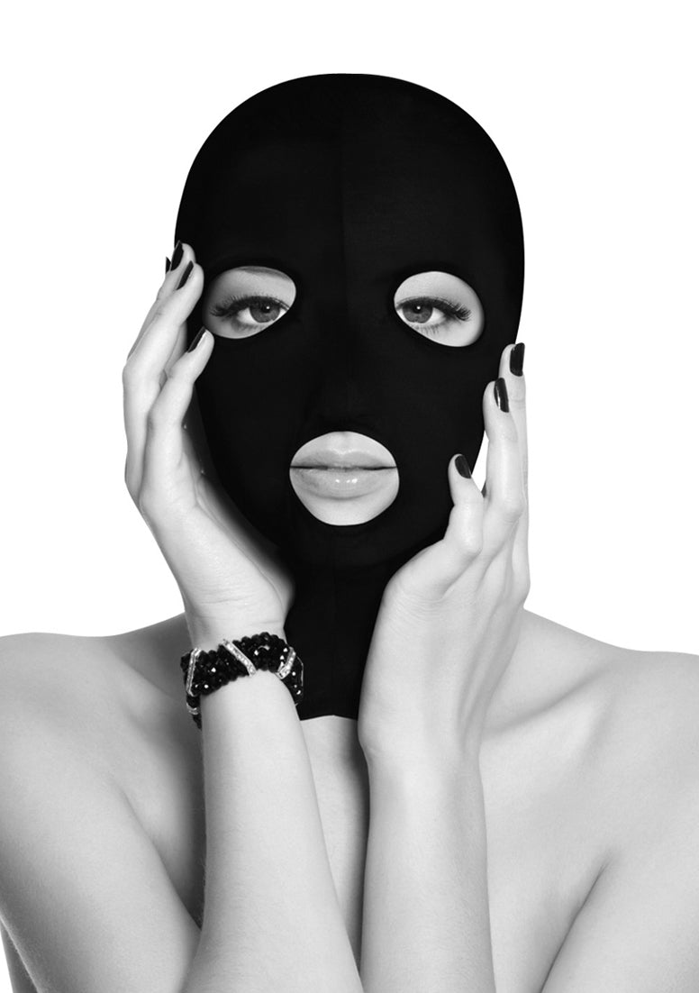 Ouch Subversion Mask with Open Mouth – Comfortable Hood > Bondage Gear > Bondage Hoods - Tophatter Daily Deals