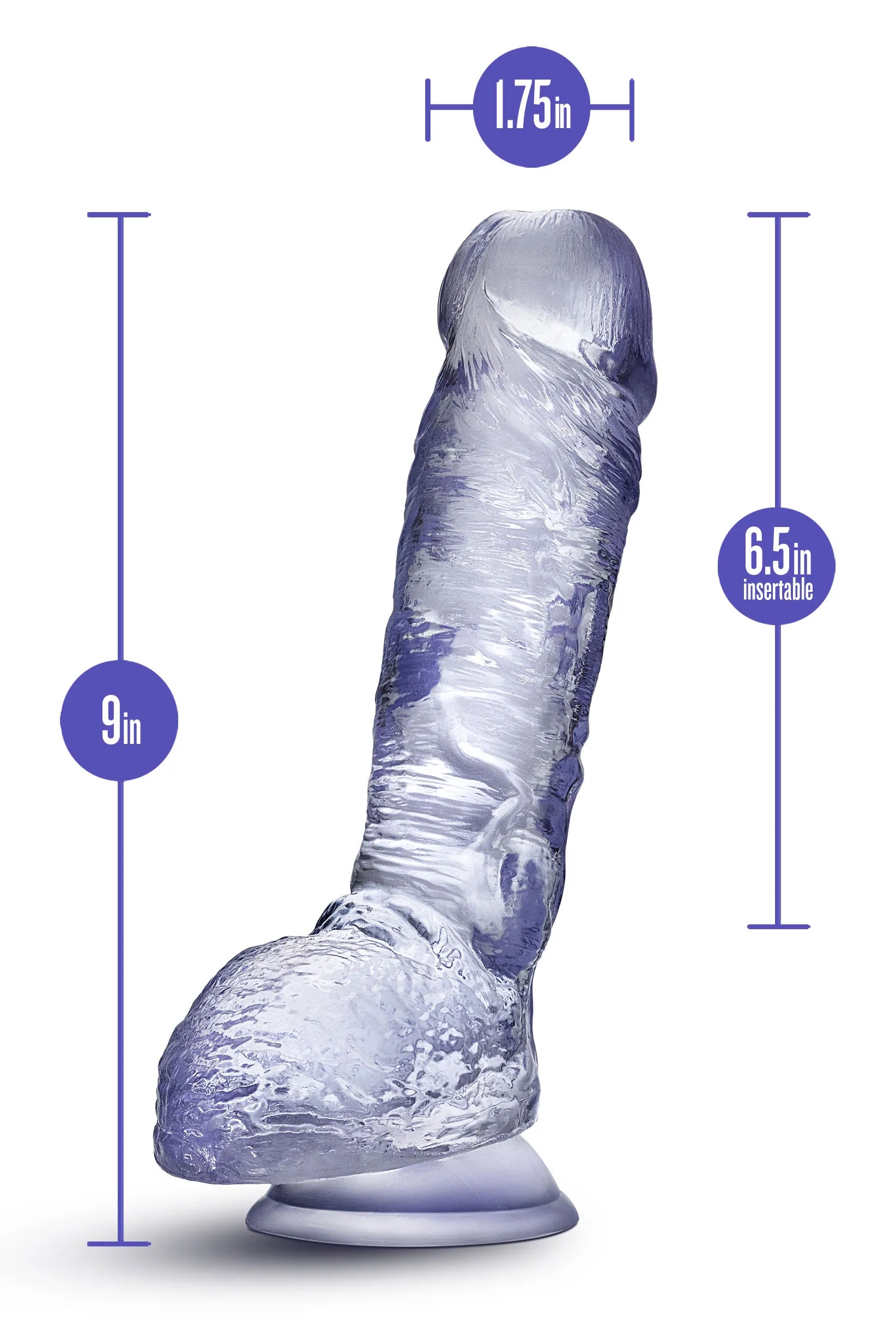 Blush B Yours Plus Mount n' Moan – Realistic Dildo with Suction Cup Base > Dildos > Realistic Dildos - Tophatter Daily Deals