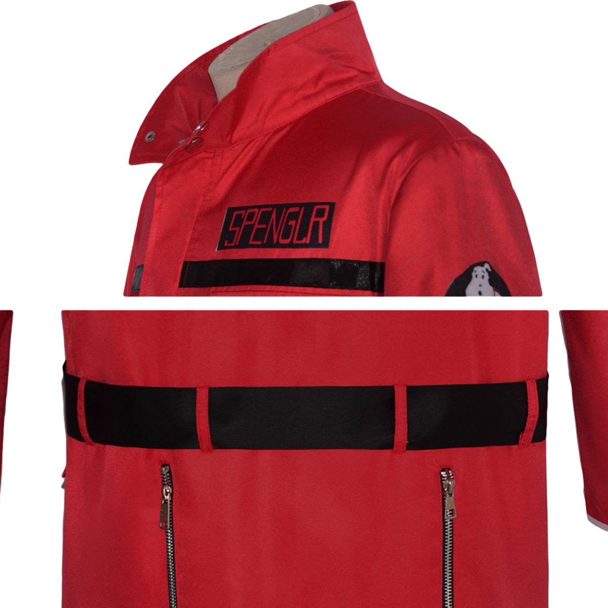Ghostbusters: Frozen Empire Gary Grooberson Red Coat Cosplay Costume Costume - Tophatter Daily Deals