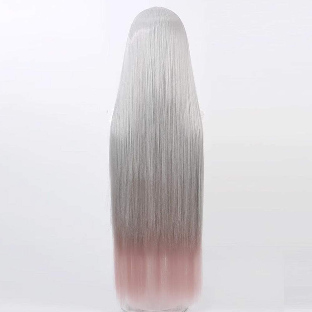 Hazbin Hotel Vaggie Silver Pink Cosplay Wig Wig - Tophatter Daily Deals