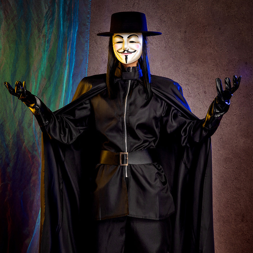 V for Vendetta V Cosplay Costume Costume - Tophatter Daily Deals