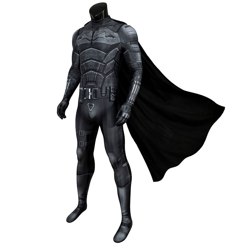 2022 Movie Bruce Wayne Robert Pattinson Jumpsuit Cosplay Costume Costume - Tophatter Daily Deals