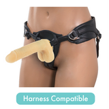 BMS PL Amazing Adam Vibrating & Rotating Ivory Dildo 7" with Remote Realistic Vibrating Dildo - Tophatter Daily Deals