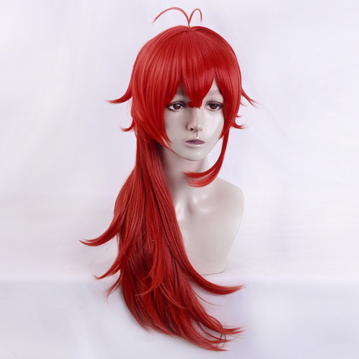 Genshin Impact Diluc Red Cosplay Wig Wig - Tophatter Daily Deals