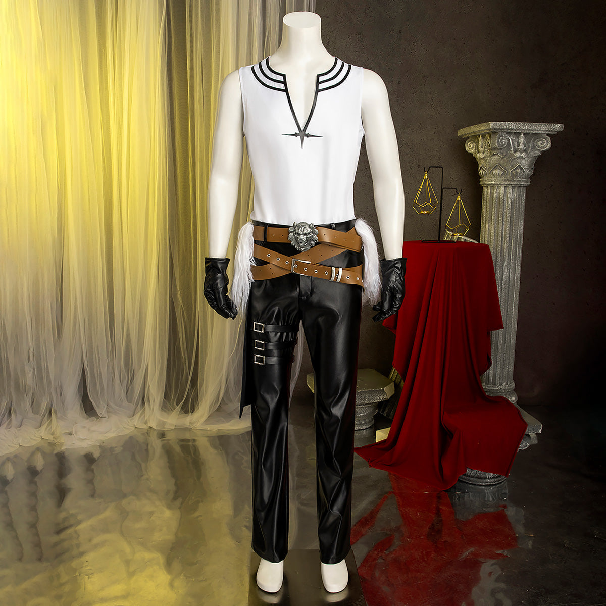 Final Fantasy VIII Squall Leonhart Sukōru reonhāto Cosplay Costume Costume - Tophatter Daily Deals