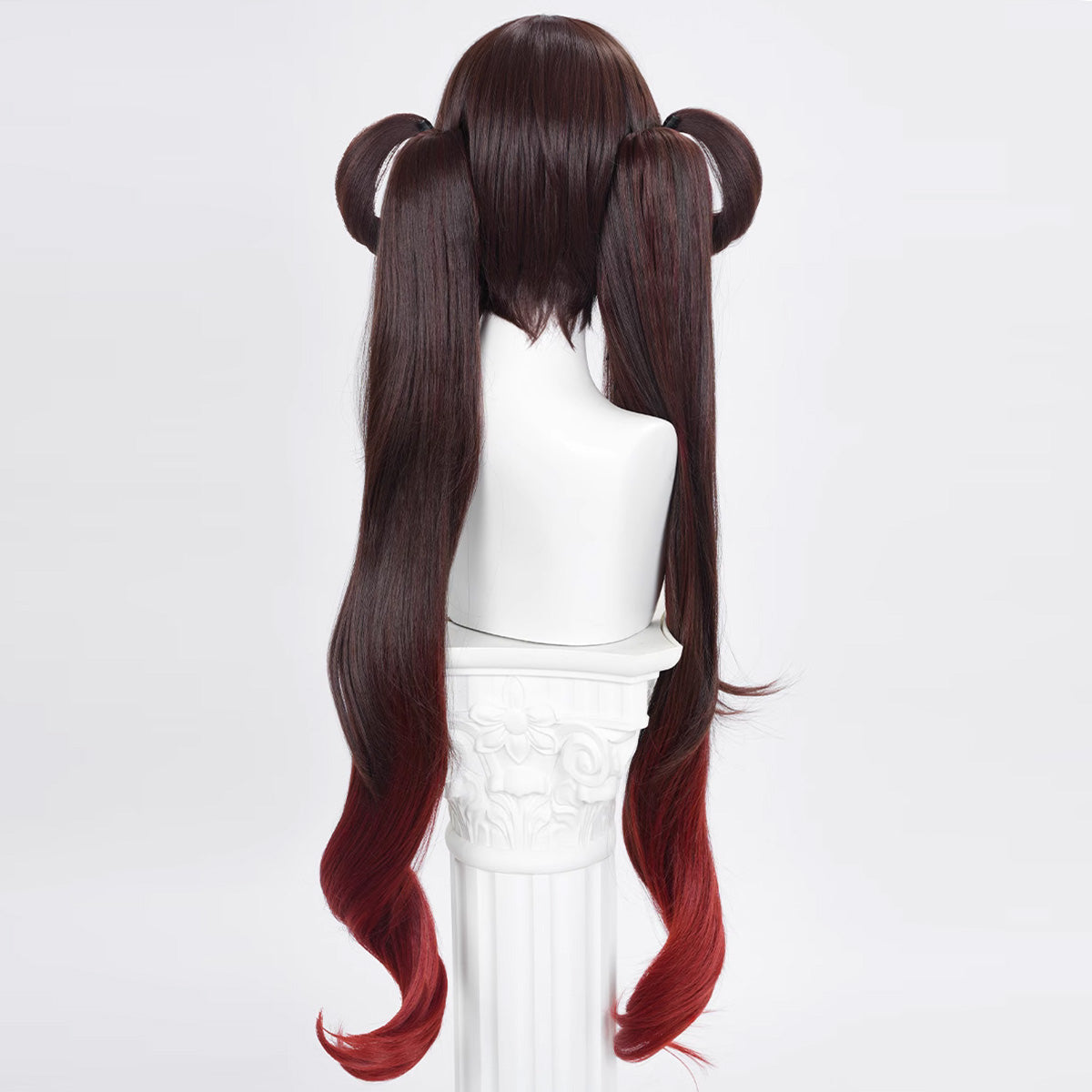 Genshin Impact Cherries Snow-Laden Hu Tao Brown Cosplay Wig Wig - Tophatter Daily Deals